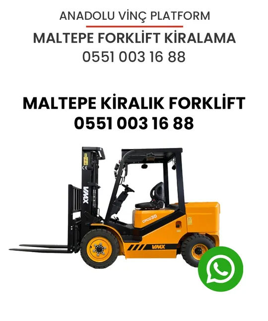 Maltepe kiralık forklift görseli